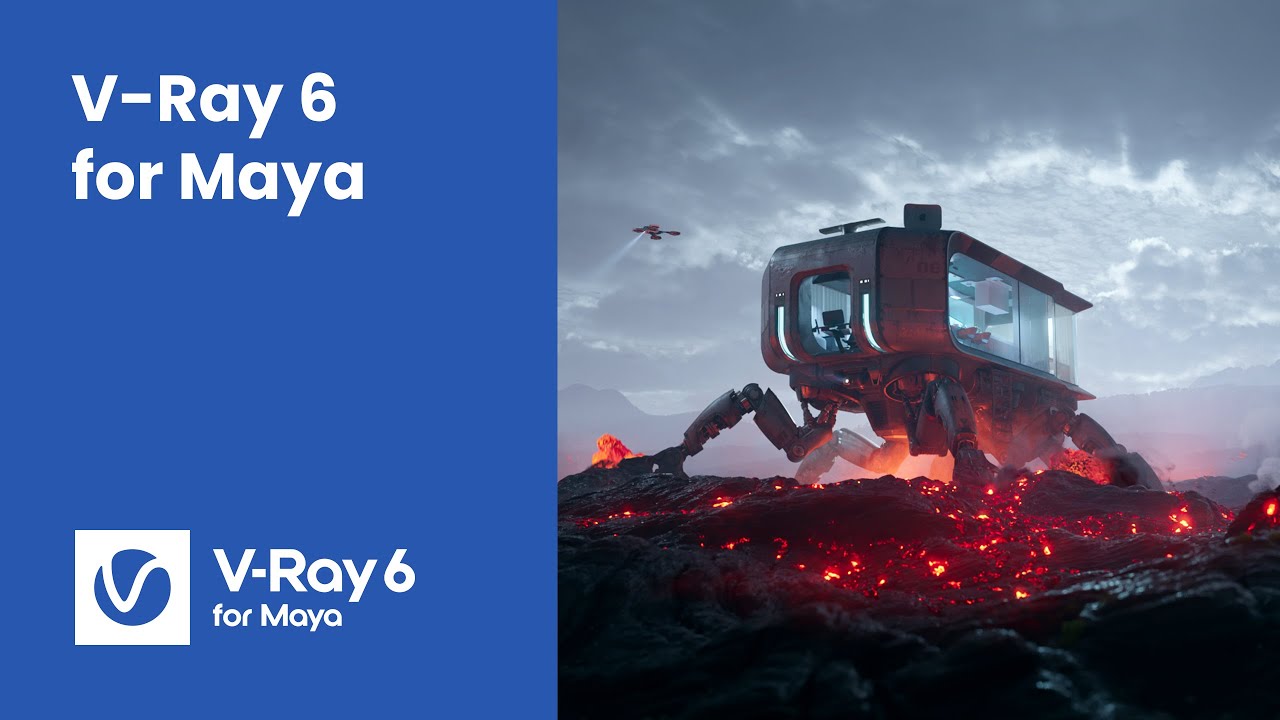 V-Ray 6 for Maya — tvořte bez omezení